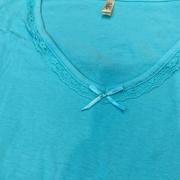 NWT Per Lei 2 Piece Capri Pajama Set Medium - Picture 9 of 9